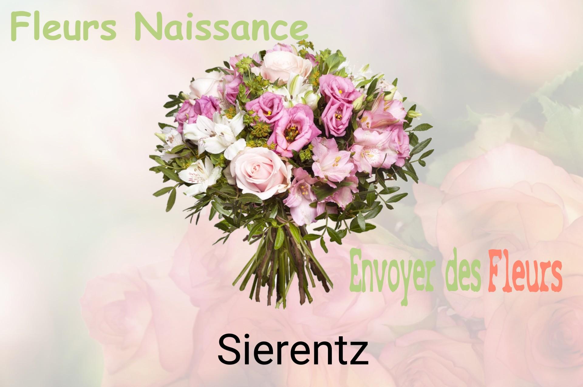 Bouquet de fleurs de naissance livré à Sierentz